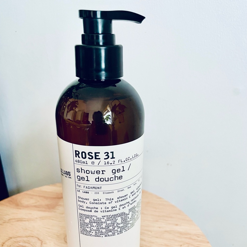Le Labo Rose 31 Shower Gel, 480ml - Sealed Full Bottle